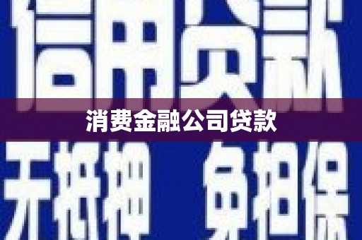 丰滨消费金融公司贷款