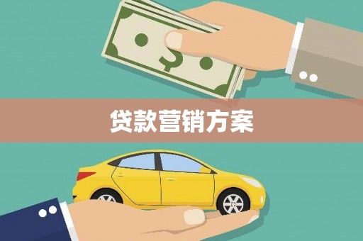 丰滨贷款营销方案