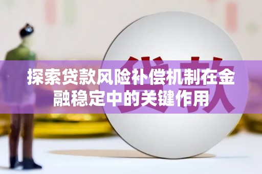 丰滨探索贷款风险补偿机制在金融稳定中的关键作用