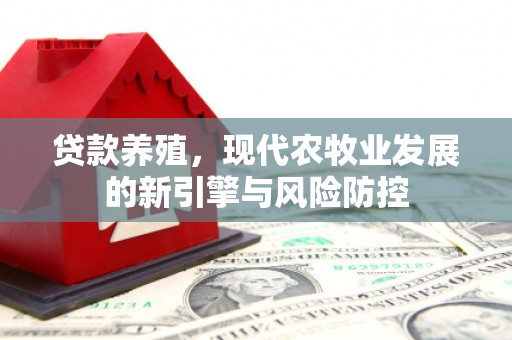 丰滨贷款养殖，现代农牧业发展的新引擎与风险防控