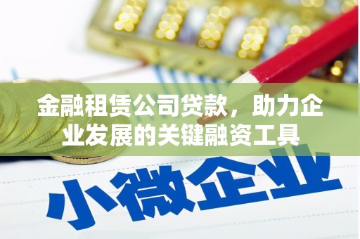 丰滨金融租赁公司贷款，助力企业发展的关键融资工具