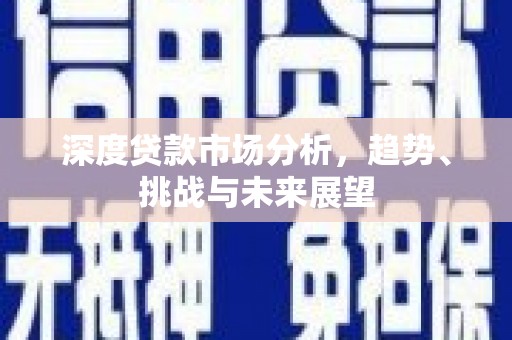 丰滨深度贷款市场分析，趋势、挑战与未来展望