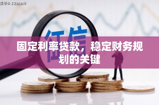 丰滨固定利率贷款，稳定财务规划的关键