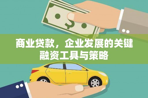丰滨商业贷款，企业发展的关键融资工具与策略