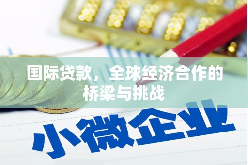 丰滨国际贷款，全球经济合作的桥梁与挑战