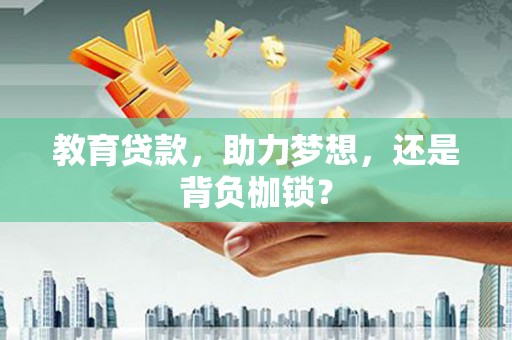 丰滨教育贷款，助力梦想，还是背负枷锁？