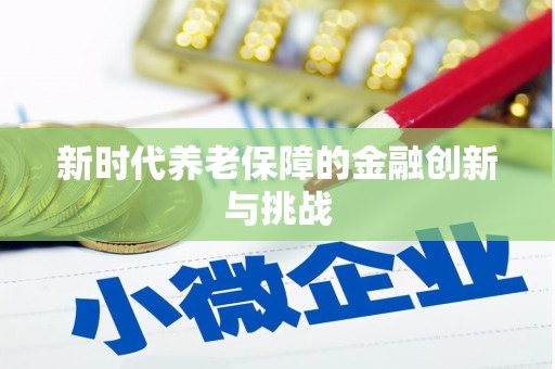 丰滨新时代养老保障的金融创新与挑战