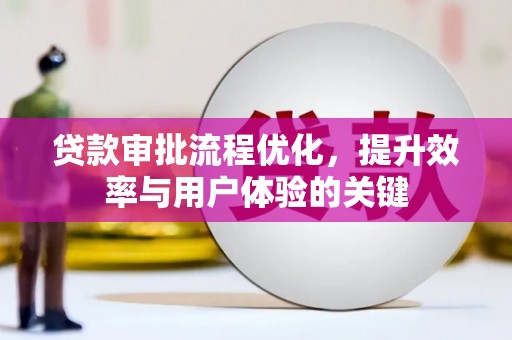 丰滨贷款审批流程优化，提升效率与用户体验的关键