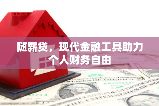 丰滨随薪贷，现代金融工具助力个人财务自由
