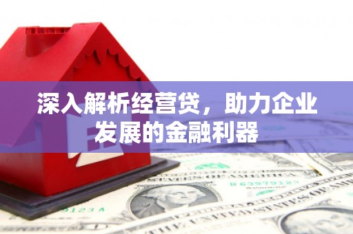 丰滨深入解析经营贷，助力企业发展的金融利器