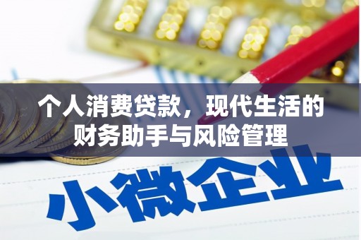 丰滨个人消费贷款，现代生活的财务助手与风险管理