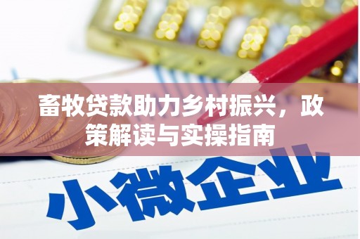 丰滨畜牧贷款助力乡村振兴，政策解读与实操指南