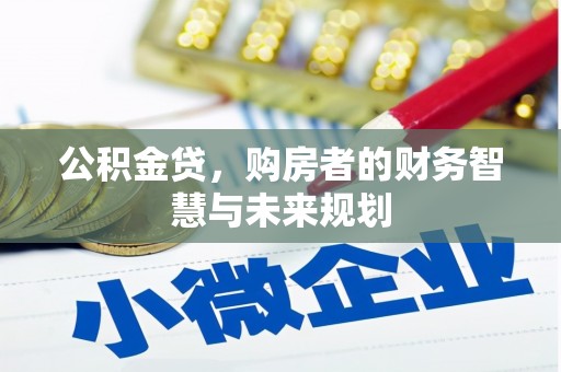 丰滨公积金贷，购房者的财务智慧与未来规划