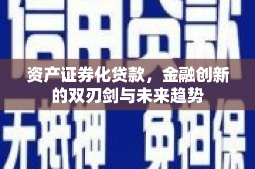 丰滨资产证券化贷款，金融创新的双刃剑与未来趋势