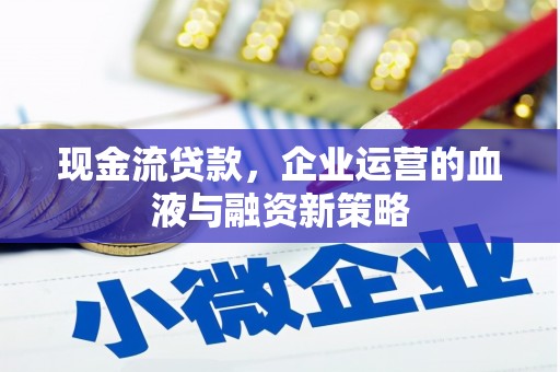 丰滨现金流贷款，企业运营的血液与融资新策略