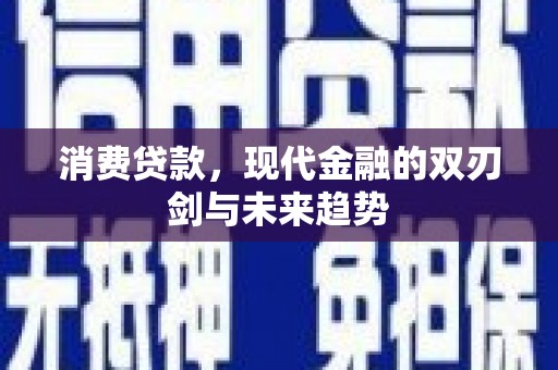 丰滨消费贷款，现代金融的双刃剑与未来趋势