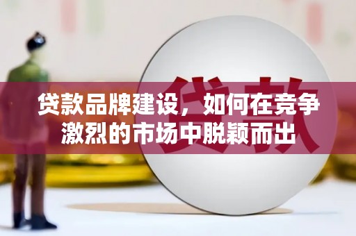 丰滨贷款品牌建设，如何在竞争激烈的市场中脱颖而出