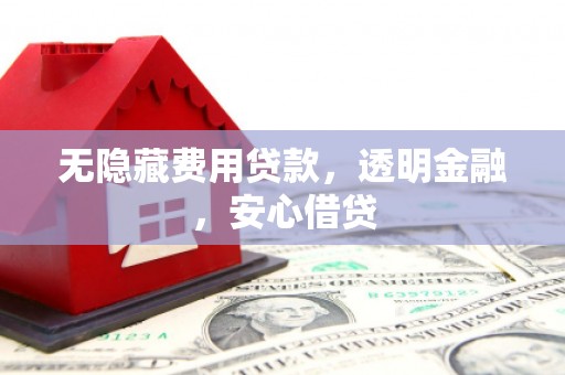 丰滨无隐藏费用贷款，透明金融，安心借贷