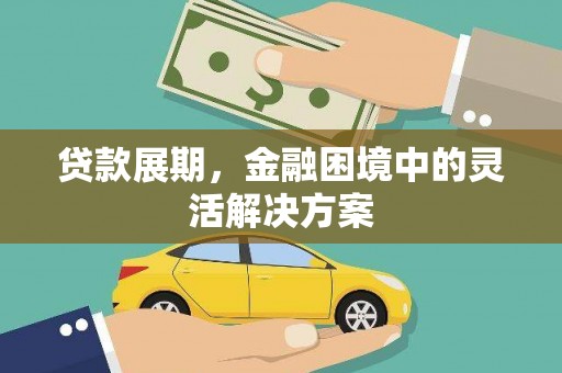 丰滨贷款展期，金融困境中的灵活解决方案