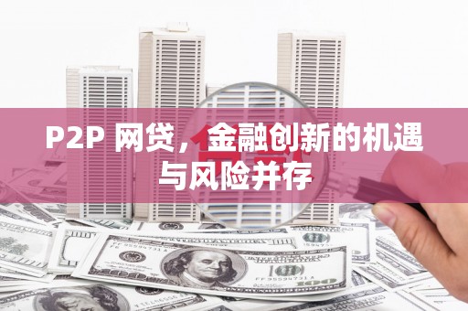 丰滨P2P 网贷，金融创新的机遇与风险并存