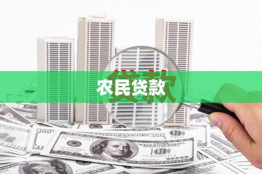 丰滨农民贷款