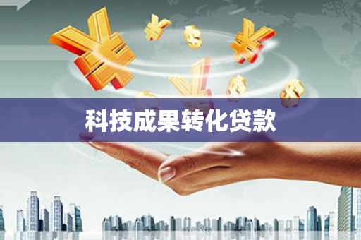 丰滨科技成果转化贷款
