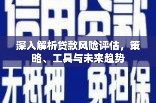 丰滨深入解析贷款风险评估，策略、工具与未来趋势