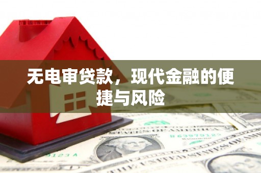 丰滨无电审贷款，现代金融的便捷与风险