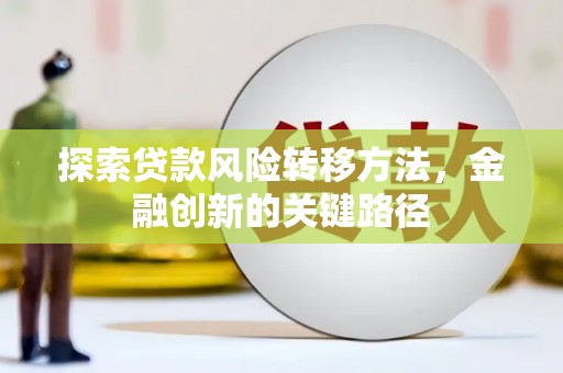 丰滨探索贷款风险转移方法，金融创新的关键路径