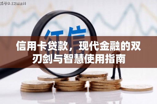 丰滨信用卡贷款，现代金融的双刃剑与智慧使用指南