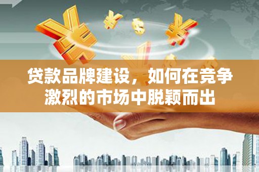 丰滨贷款品牌建设，如何在竞争激烈的市场中脱颖而出