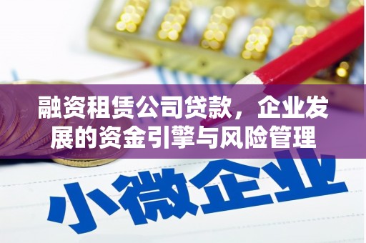 丰滨融资租赁公司贷款，企业发展的资金引擎与风险管理