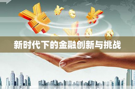 丰滨新时代下的金融创新与挑战 丰滨新时代下的金融创新与挑战